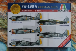 Italeri 2693 Focke-Wulf Fw190 A German Luftwaffe ACES